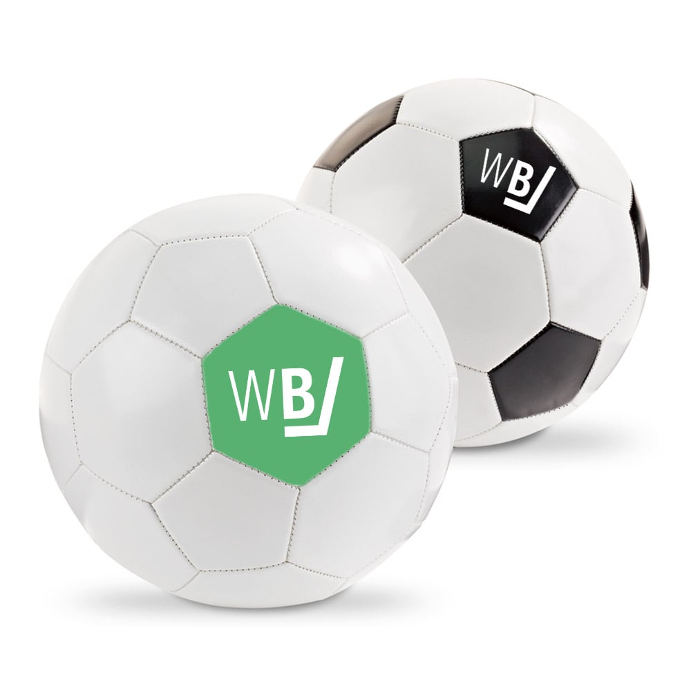 Werbeartikel aus Höxter - Fußball mit Logo-Audruck